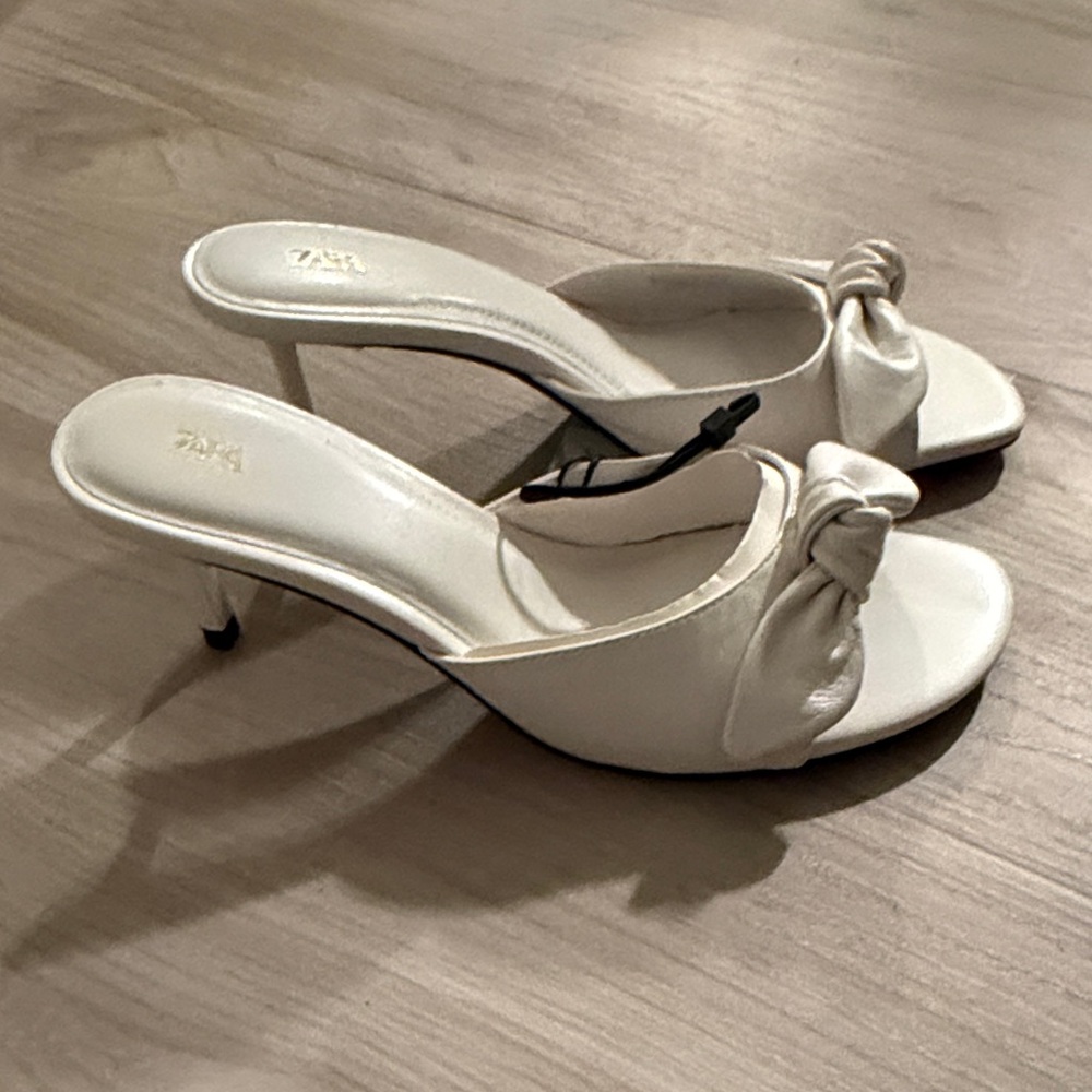 Zara Open Toe Heels - Picture 9 of 12